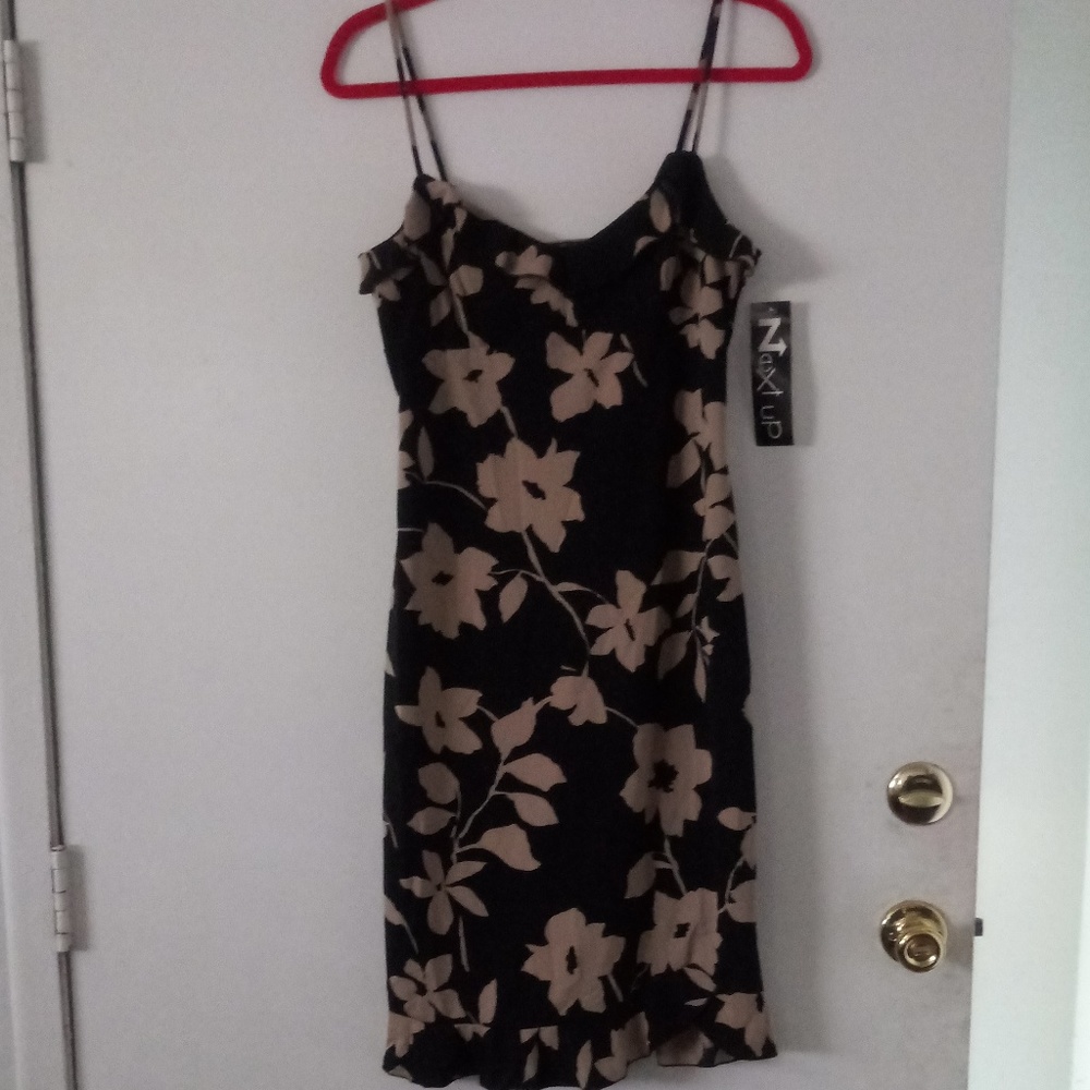 Next Up Ruffled Flower Dress
